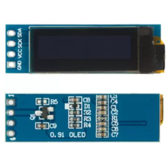 0.91 inch Blue OLED Display Module - Image 3