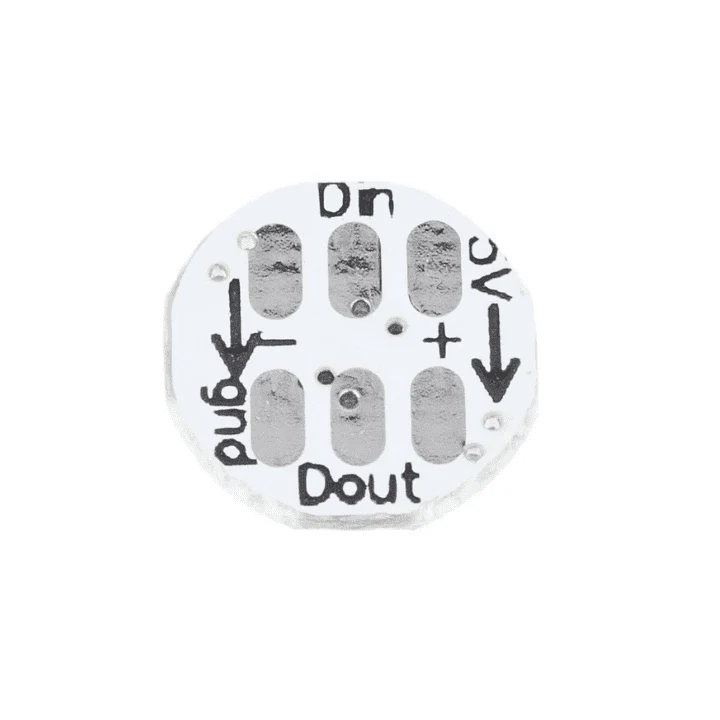 10 Bit WS2812 5050 RGB LED (Pack of 5) - Image 2