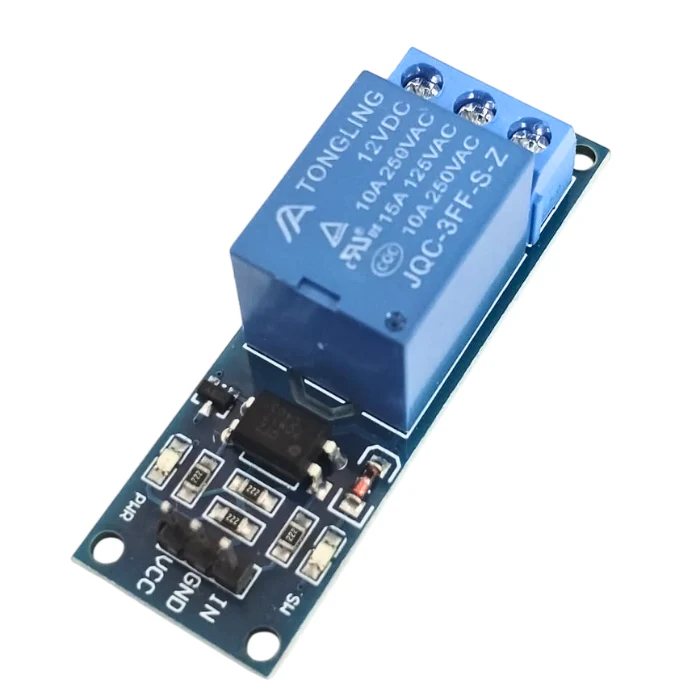 1 Channel 12V Relay Module with Optocoupler - Image 3