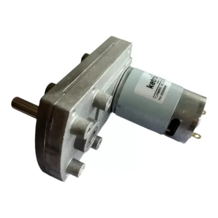 12V 500 RPM DC Rectangle Gear Motor with High Torque - Image 3