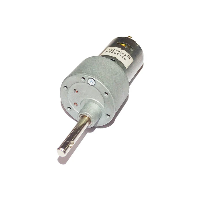 12V DC Johnson Geared Motor 60 RPM (Grade B) - Image 2