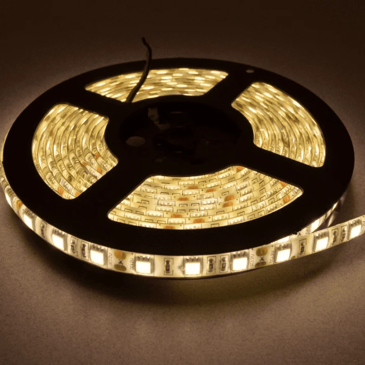 12V Warm White 5050 SMD LED Strip Flexible 5M/Roll NO Waterproof - Image 6