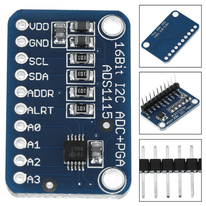 16 Bit I2C 4 Channel ADS1115 Module - Image 6