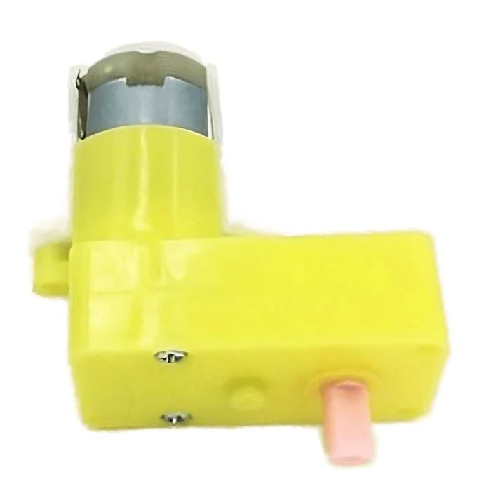 200 RPM Single Shaft L- Shaped BO Motor - Image 2