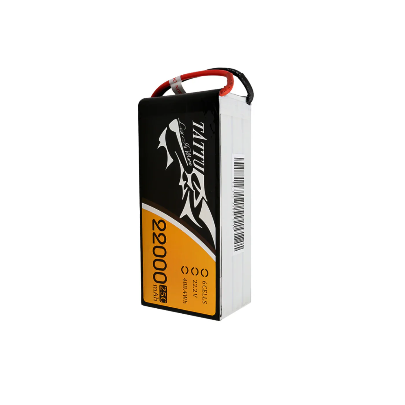 Original Tattu 22000mAh 25C 22.2V 6S1P XT90-S LiPo Battery - Image 3