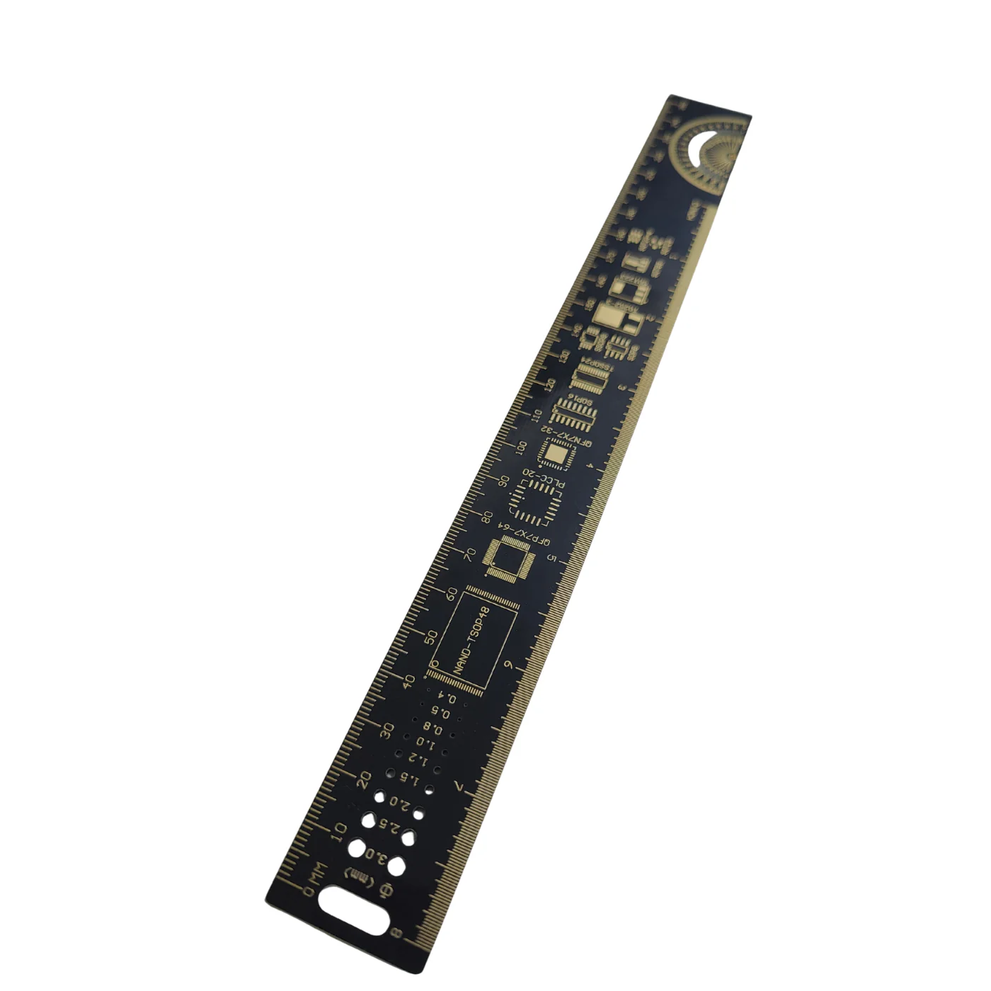 25cm Multipurpose Engineering Measuring PCB Ruler - Image 3