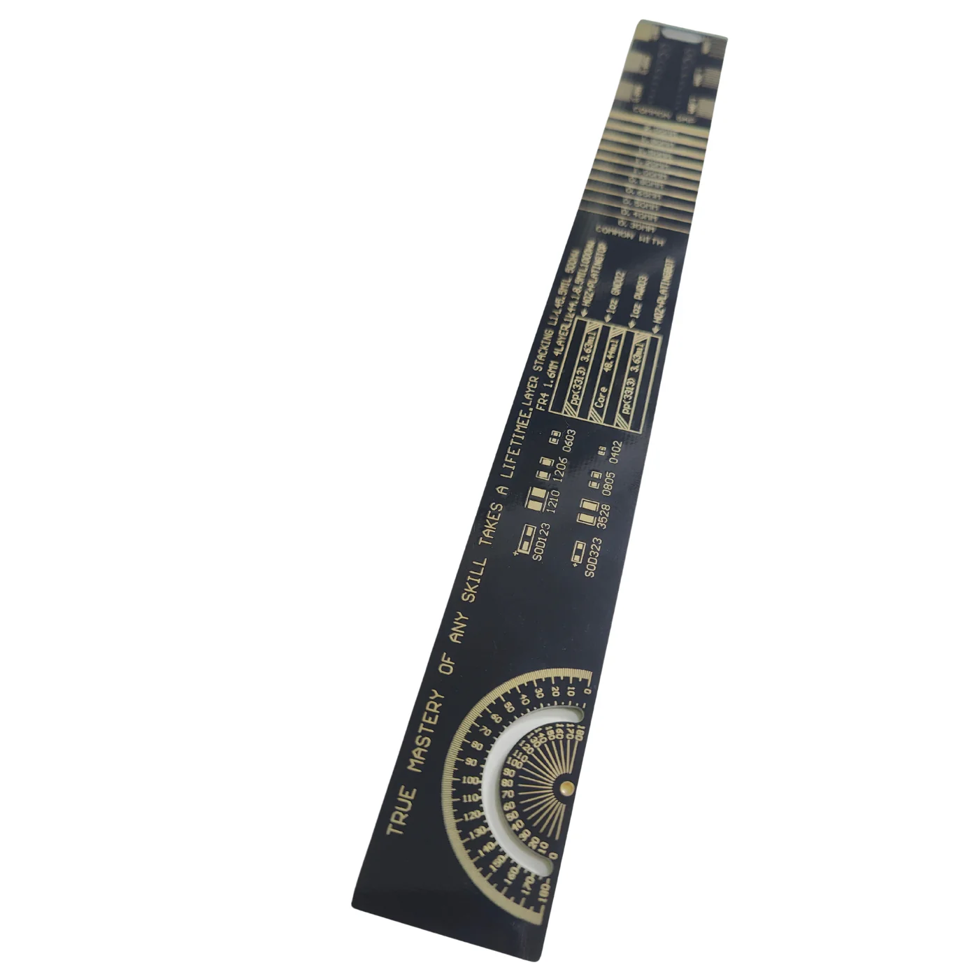 25cm Multipurpose Engineering Measuring PCB Ruler - Image 4