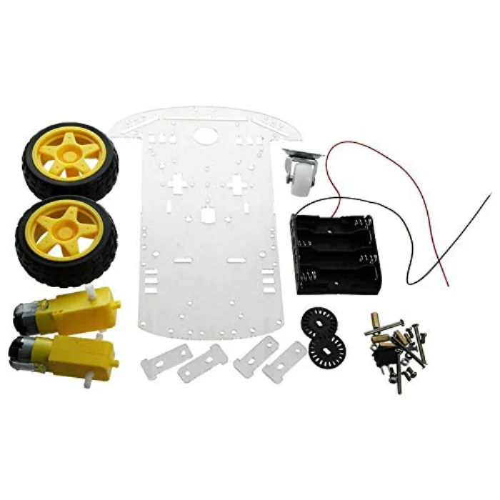 2WD Smart DIY Robot Car Plastic Chassis Kit - Image 3