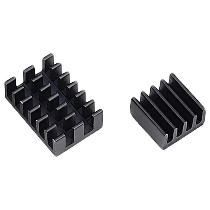 3 in 1 Black Aluminum Heat Sink for Raspberry Pi 4B - Image 3