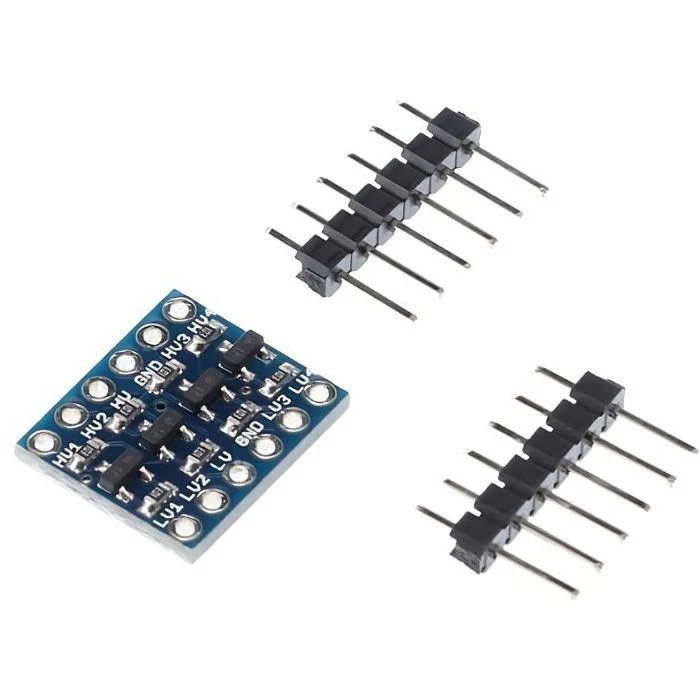 4 Channel (I2C or SPI) 3.3V-5V Bi-Directional Logic Level Converter - Image 2