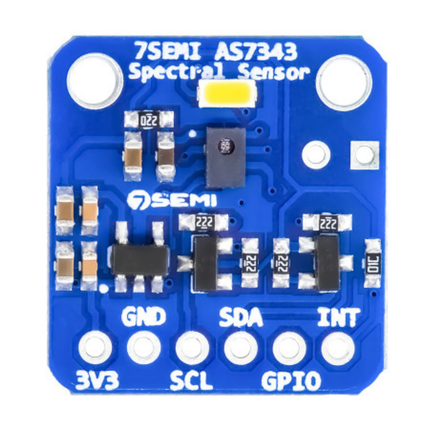 7Semi AS7343 14-Ch Spectral Sensor Module - Image 2