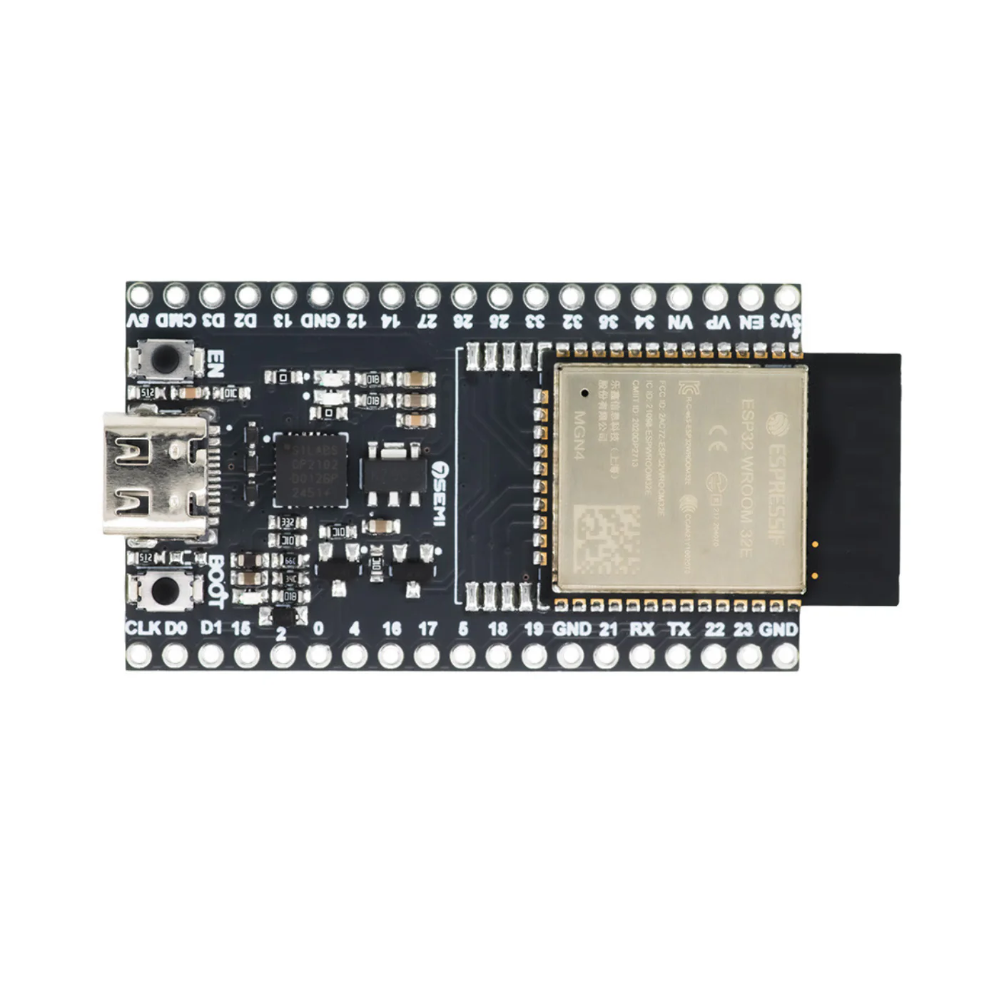 7Semi ESP32-DEVKIT-E – ESP32 WiFi BLE Development Board with CP2102 USB-UART - Image 2
