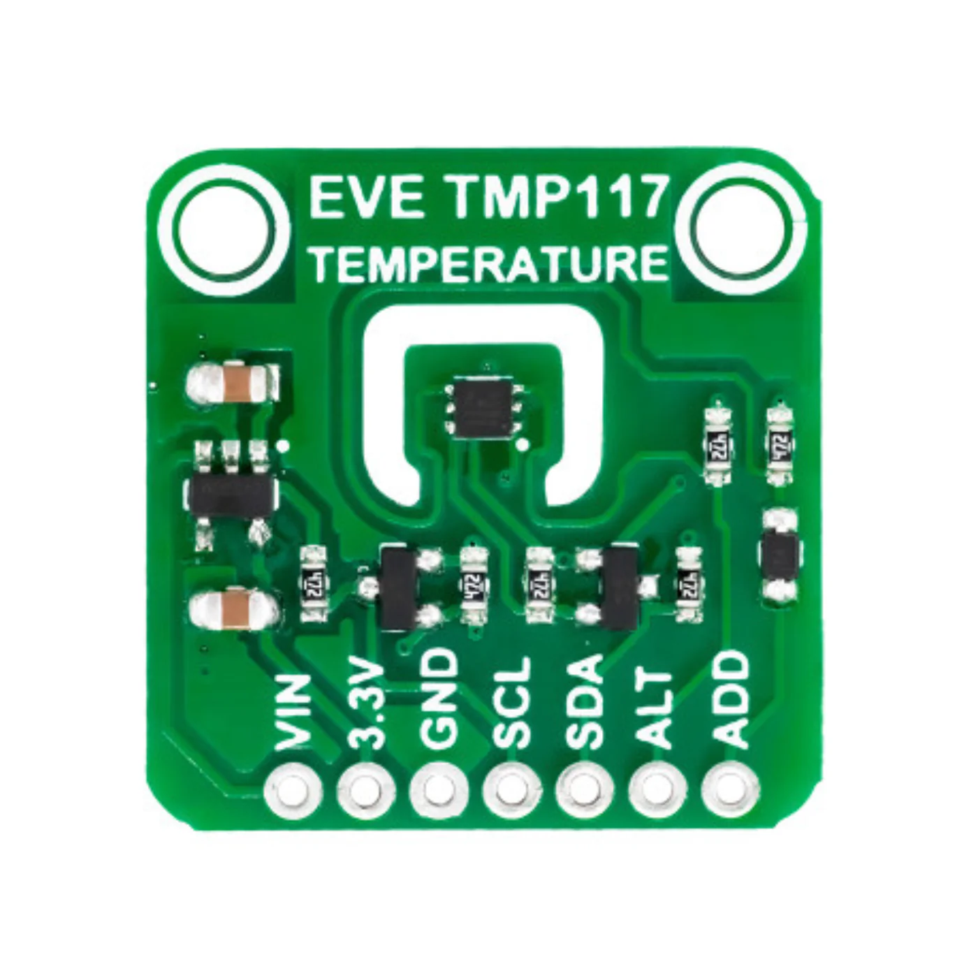 7Semi TMP117 Accurate Digital Temperature Sensor Breakout I2C - Image 2