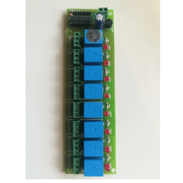 8-CH 12V ULN2003 Based Relay Board - Image 3