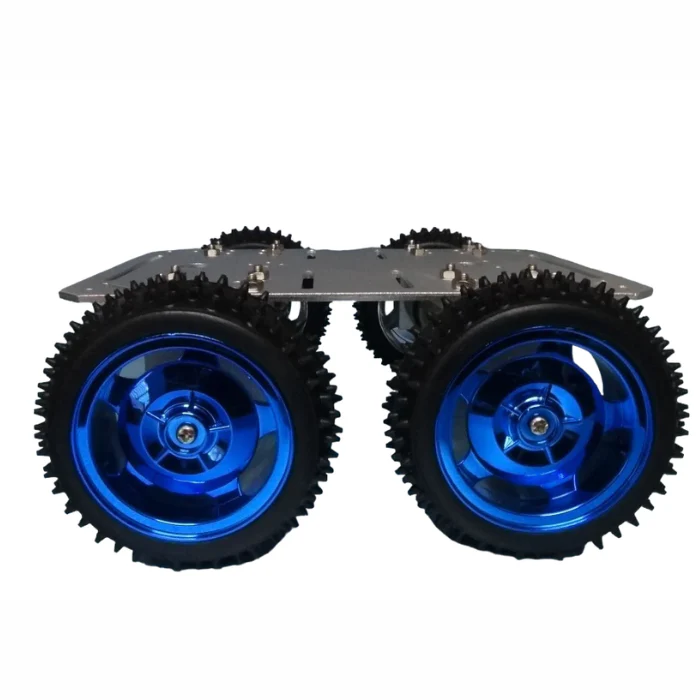 85MM Rubber Large Robot Smart Car Wheel Blue Color - Image 7