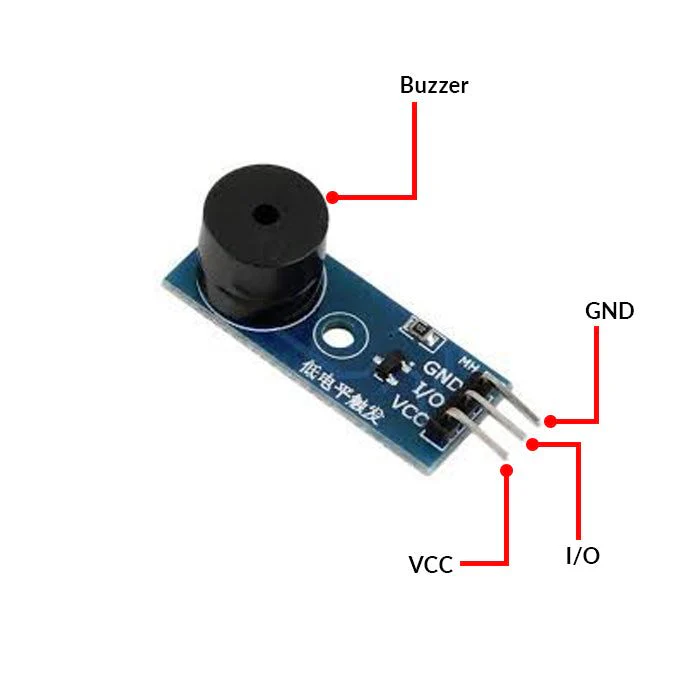 Active Buzzer Module 3.3V-5V - Image 3