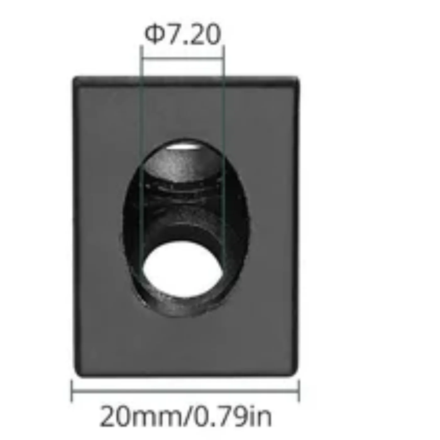 Angle Bracket L Joint Black - Image 4