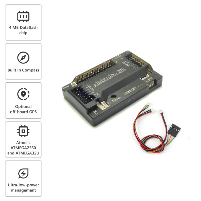 APM 2.8 Flight Controller with In-Built Compass - Image 3