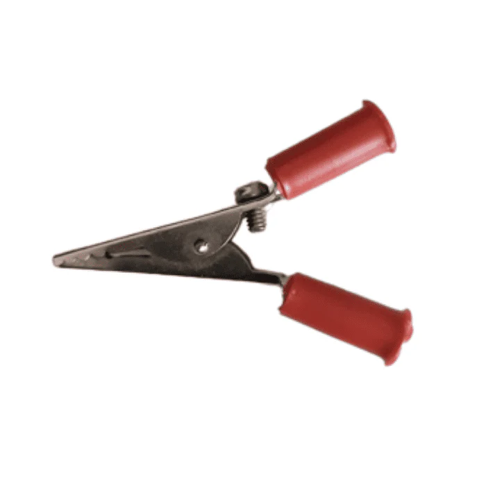 Crocodile Alligator Clip 50 mm- Red - Image 3