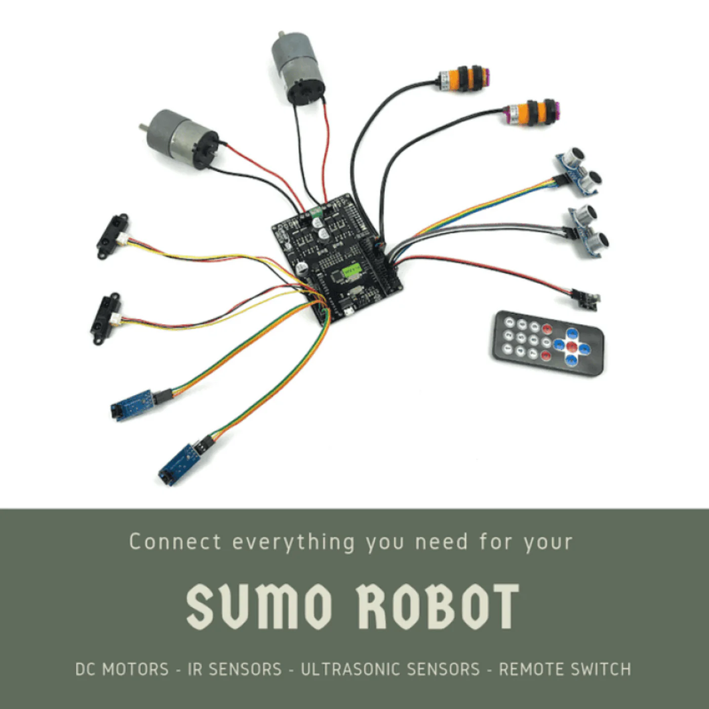 Cytron URC10 Sumo Robot Controller R1.1 Arduino-Compatible Motor Driver Board - Image 5