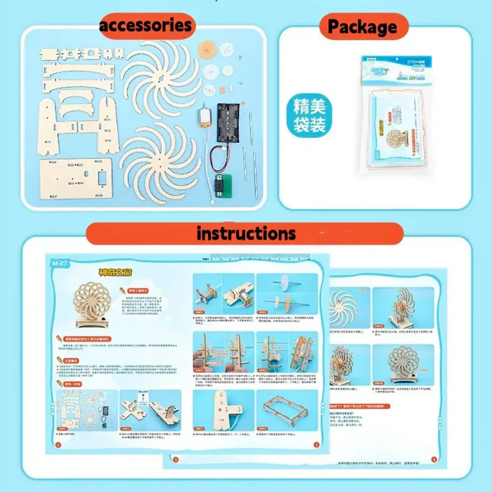 DIY Magic Window Science Experimental Stem Kit Toy - Image 4