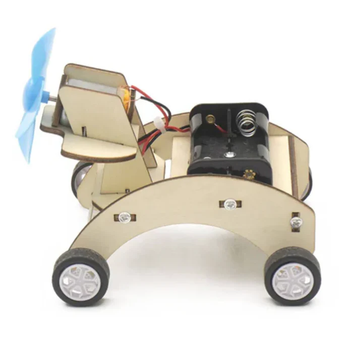 DIY Windmill Car Kit – Educational Puzzle STEM Toy for Kids - Image 4