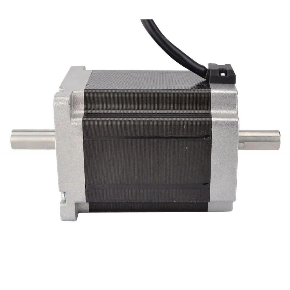 Dual Shaft NEMA 34 CNC Stepper Motor 34HS46-5004D (8.5NM-5A) - Image 3