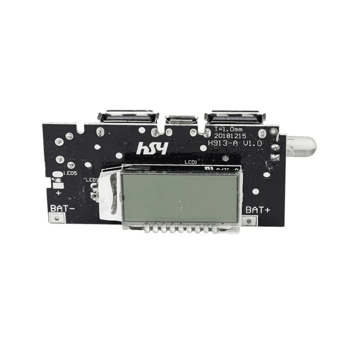 Dual USB 5V 1A 2.1A PCB Power Module with LCD - Image 3
