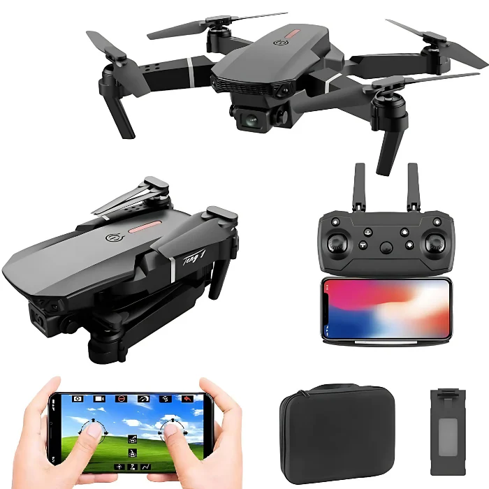 E99 PRO Foldable Drone with WiFi FPV HD Camera - Image 6