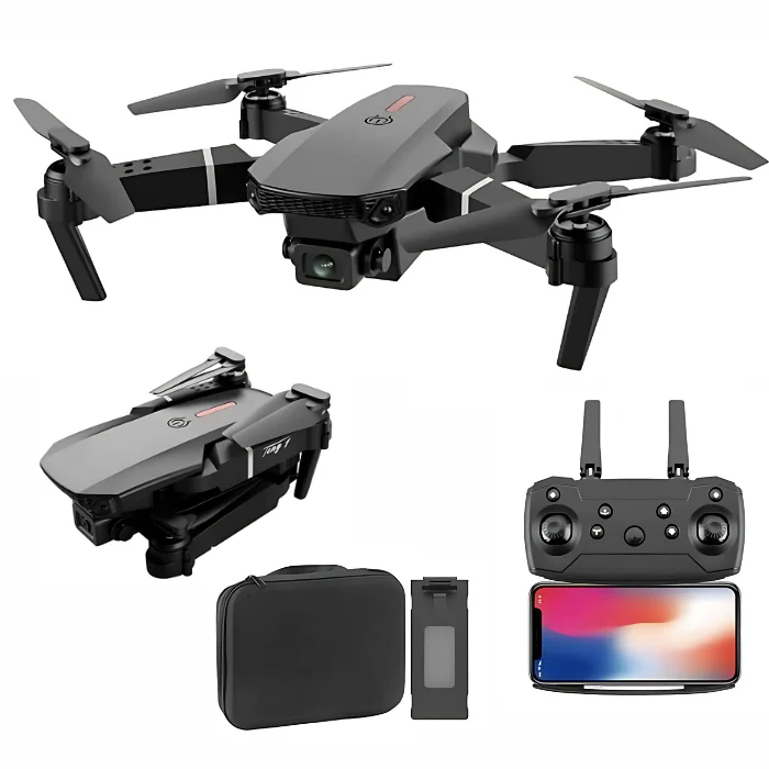 E99 PRO Foldable Drone with WiFi FPV HD Camera - Image 8