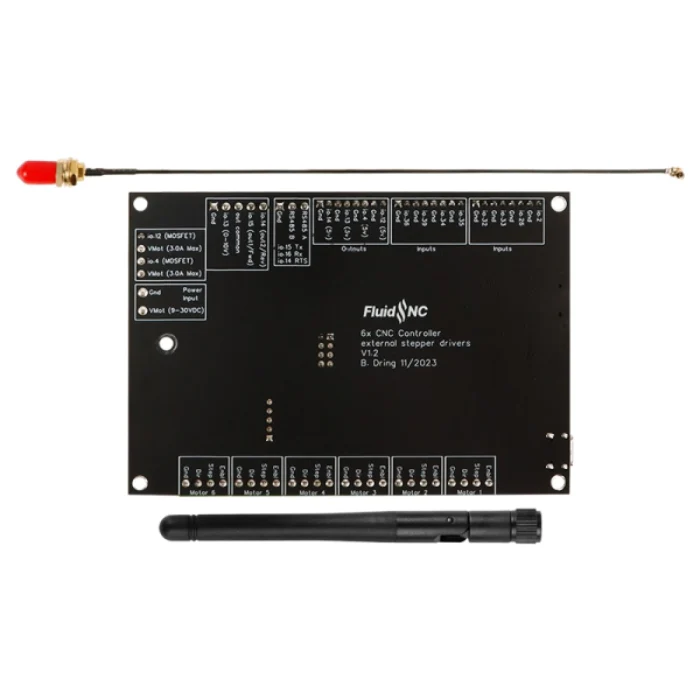 ELECROW 6 Axis CNC Controller for FluidNC - Image 3