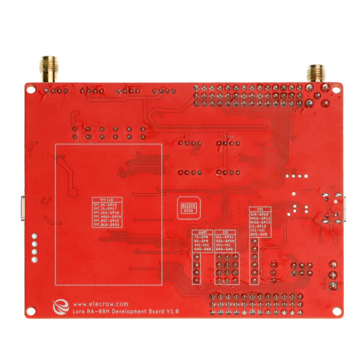 Elecrow LoRaWAN RA-08H Development Board Integrated RP2040 with 1.8 “ LCD for Long Range Communication (868Mhz/915Mhz - Image 6