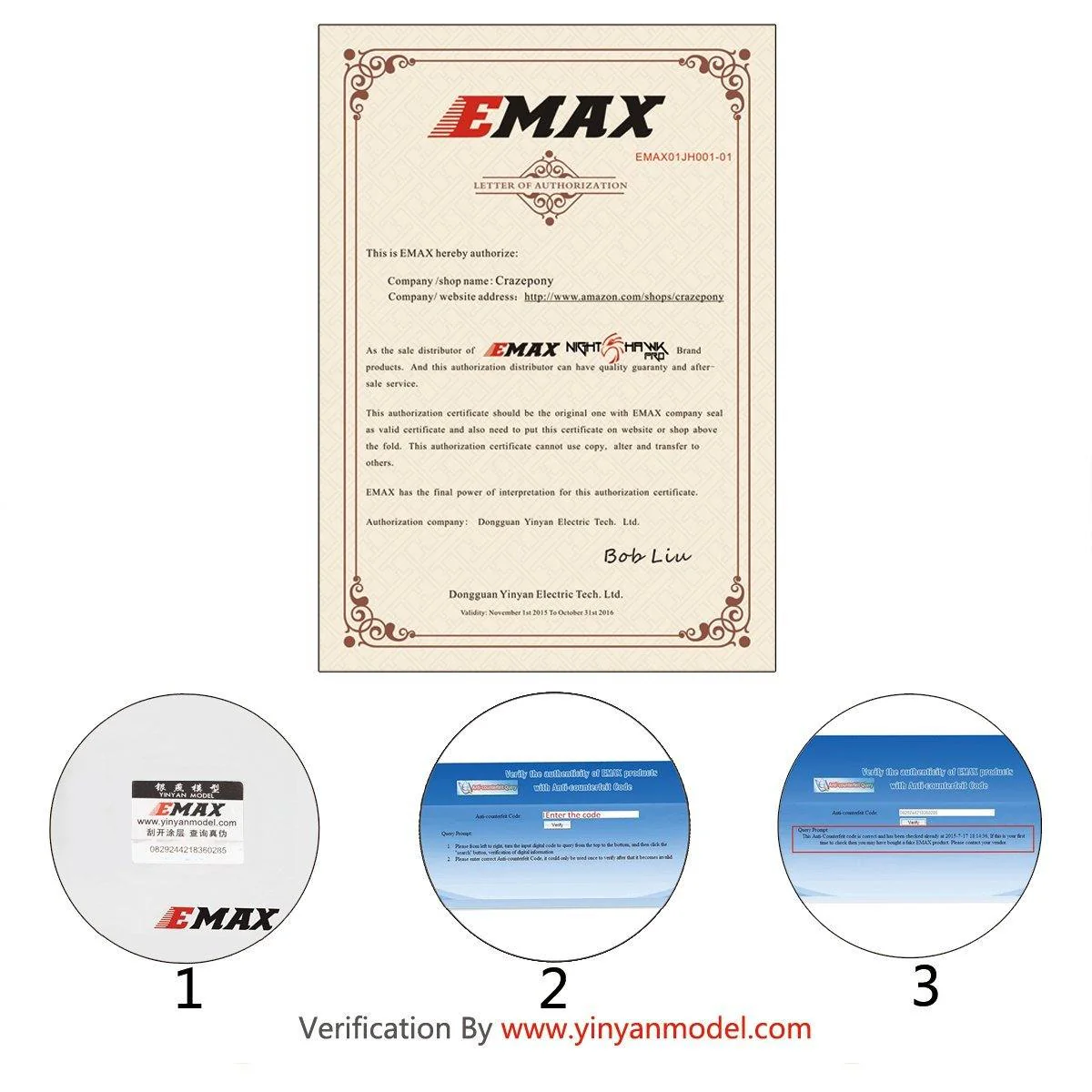 Emax MT2213 920kva Brushless Motor with 1045 Propeller (1 pair) - Image 12