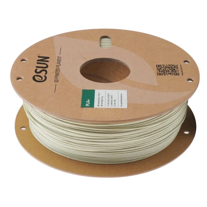 eSun PLA+ 1.75mm 3D Printing Filament 1kg Light Khaki - Image 3