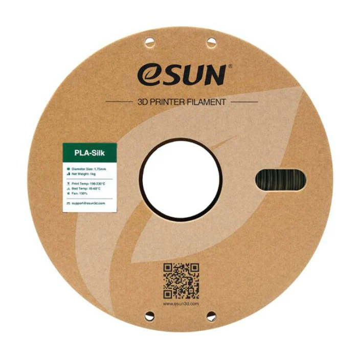 eSun PLA-Silk 1.75mm Bronze Filament 1kg - Image 4