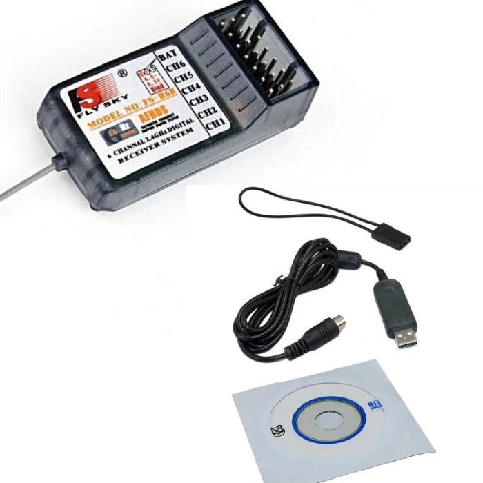 FlySky FS-CT6B 6ch 2.4GHz Transmitter & FS-R6B Receiver - Image 5
