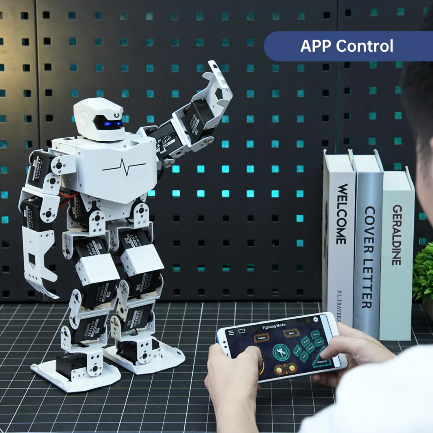 H5S Hiwonder 16DOF Intelligent Humanoid Singing and Dancing Robot - Image 6