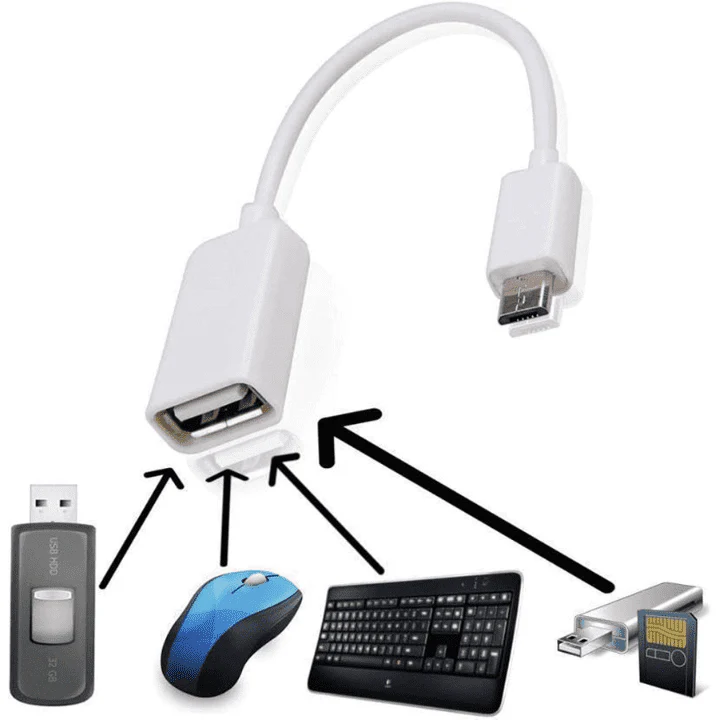 High Speed Micro USB OTG Cable - 33 cm - Image 4