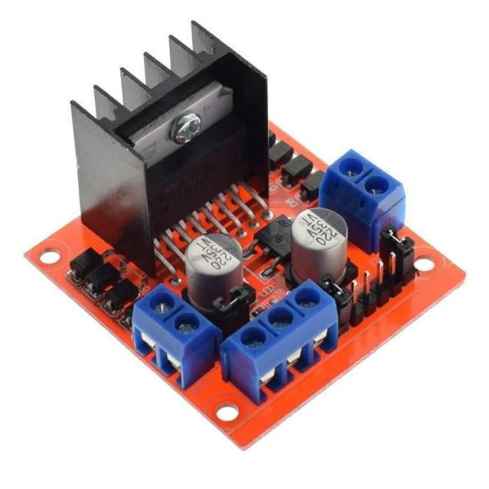 2A Dual L298N Motor Driver Module with PWM Control - Image 4