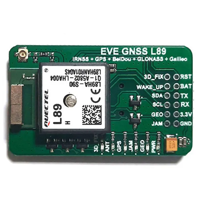 L89HA Multi-GNSS Breakout Module for GPS, IRNSS, GLONASS, BeiDou, Galileo & QZSS - 7Semi - Image 7