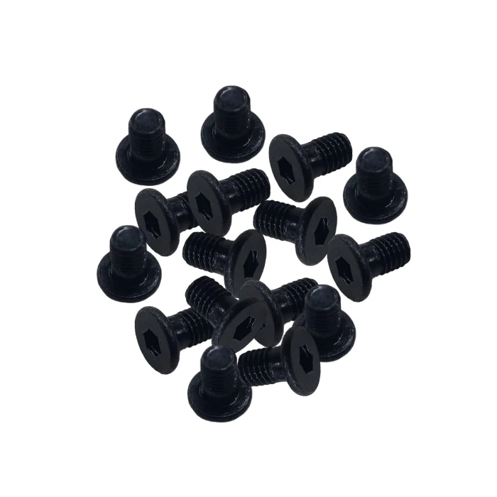 M5x16mm Low Carbon Steel Flat Head Hex Screws (CNC) - Image 4