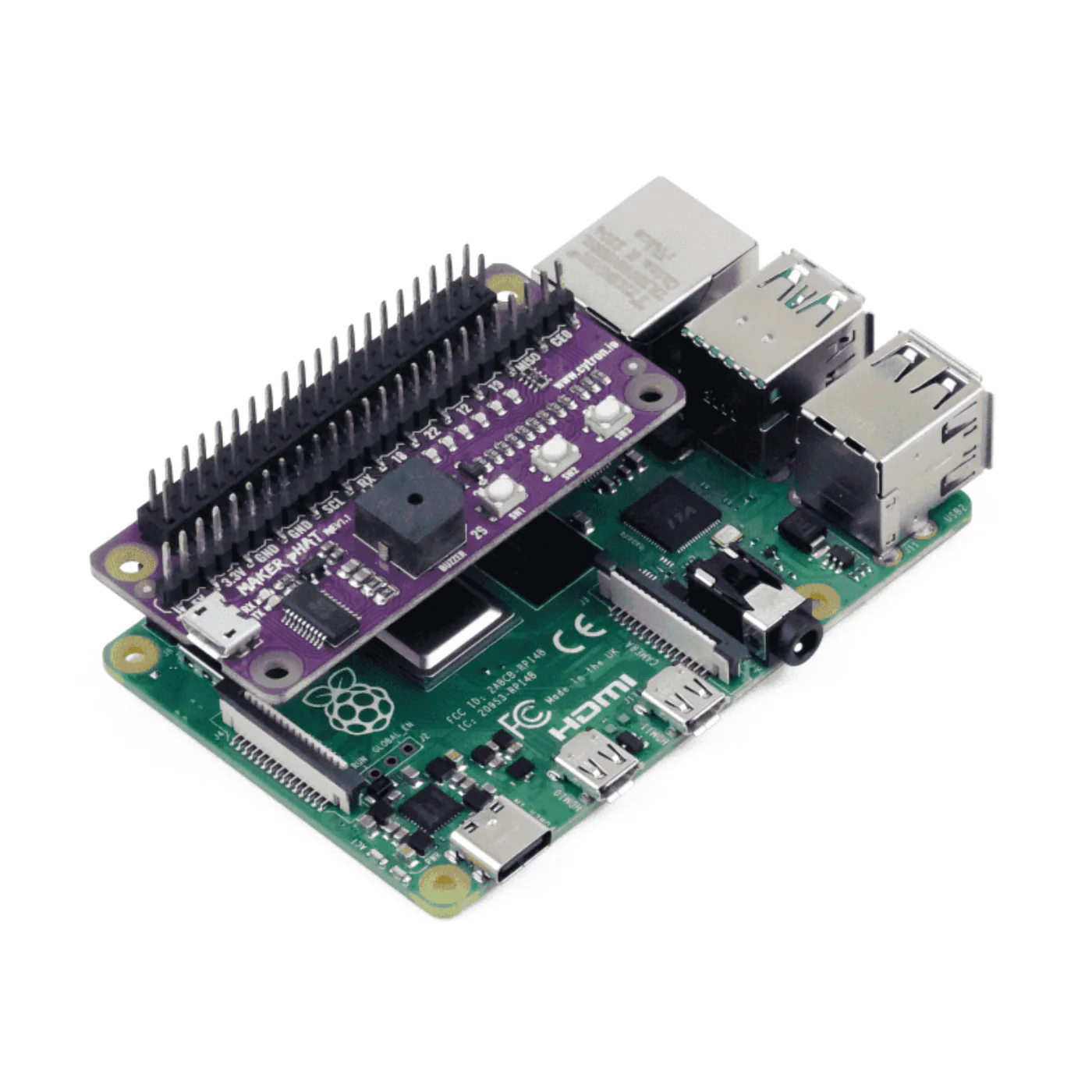 Maker pHAT for Raspberry Pi – Headless Setup, GPIO Debugging & Built-In I/O - Image 7