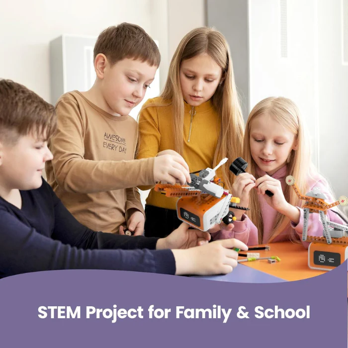 Matatalab 20 in 1 Creator STEM Kit - with 400 Building Blocks (Educational Robotics Starter Kit for 8+ Years) - Compatible with Lego - Image 6