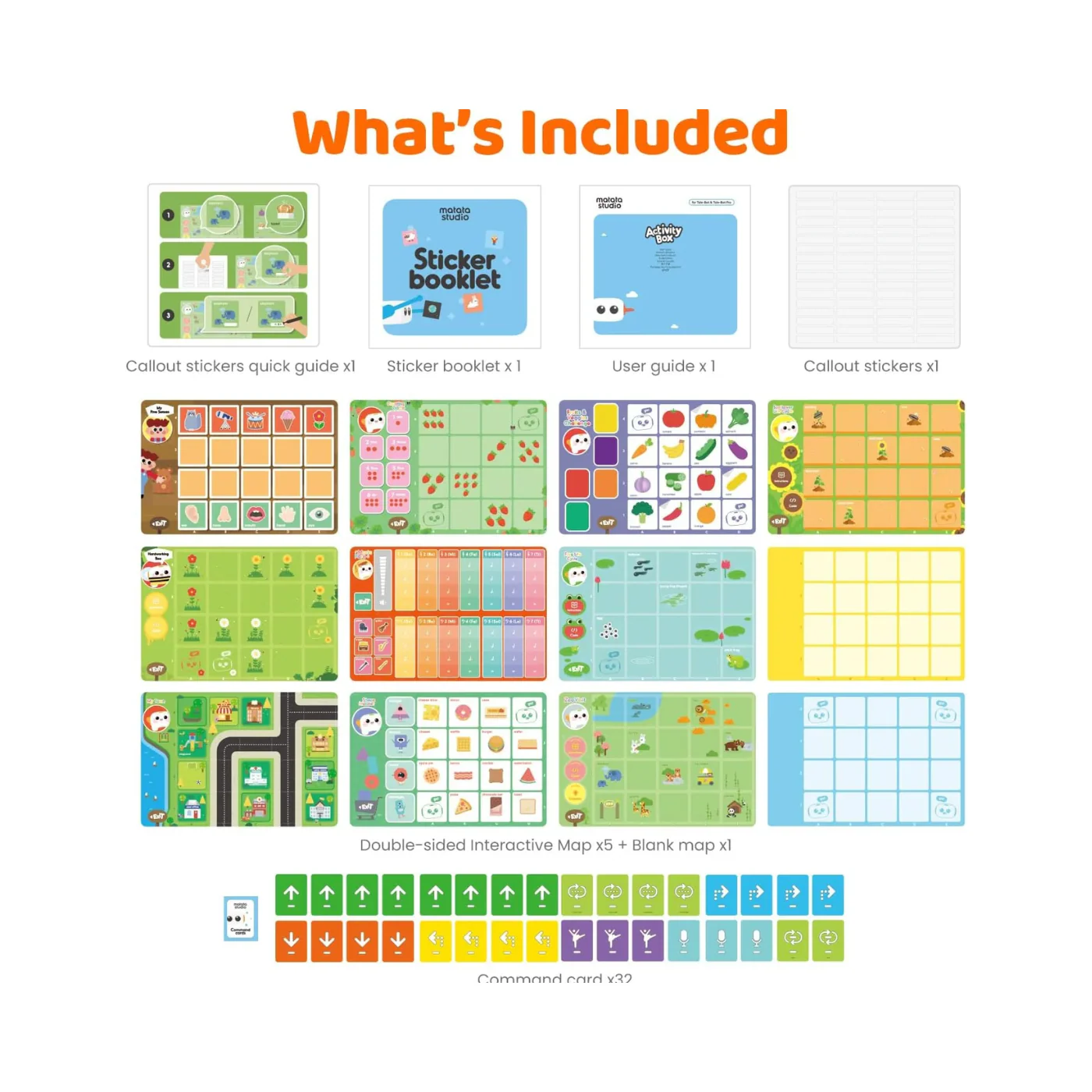 MatataStudio Activity Box Add-on Pack for Both Tale-Bot Robot - Image 3