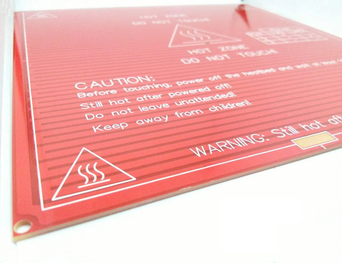 MK2B 3D Printer PCB Heat Bed - 214 mm - Image 3