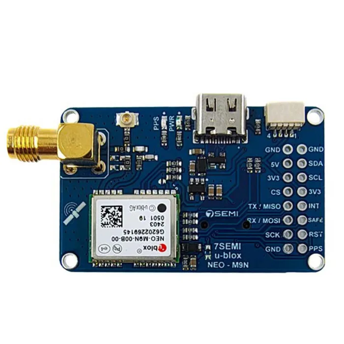 NEO-M9N GPS Breakout Board for Precision GNSS Positioning - 7Semi - Image 7