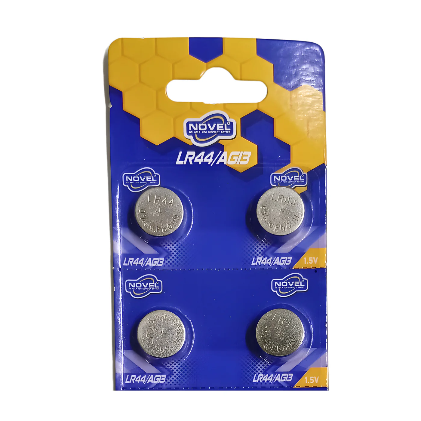 NOVEL LR44/AG13 1.5V Button Cell (PACK OF 10) - Image 2