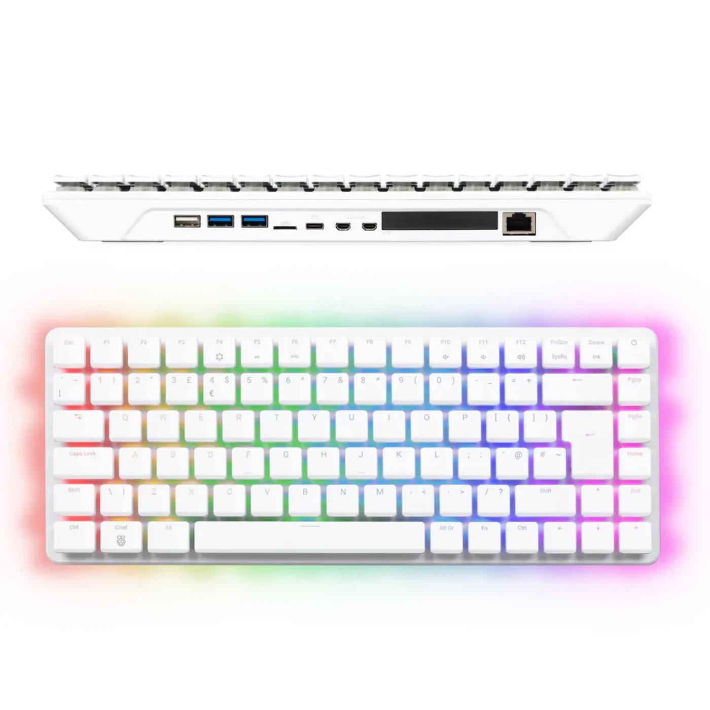 Official Raspberry Pi 500+ Unit Only - Premium Desktop Computer (US Layout) - Image 6