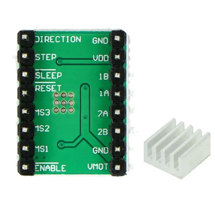 A4988 Stepper Motor Driver Module with Heat Sink For 3D Printer (Green) - Image 4