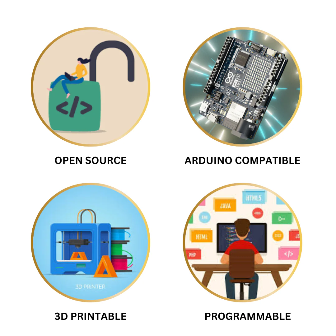 Otto DIY Kit for Interactive Robot compatible with Arduino - Image 5